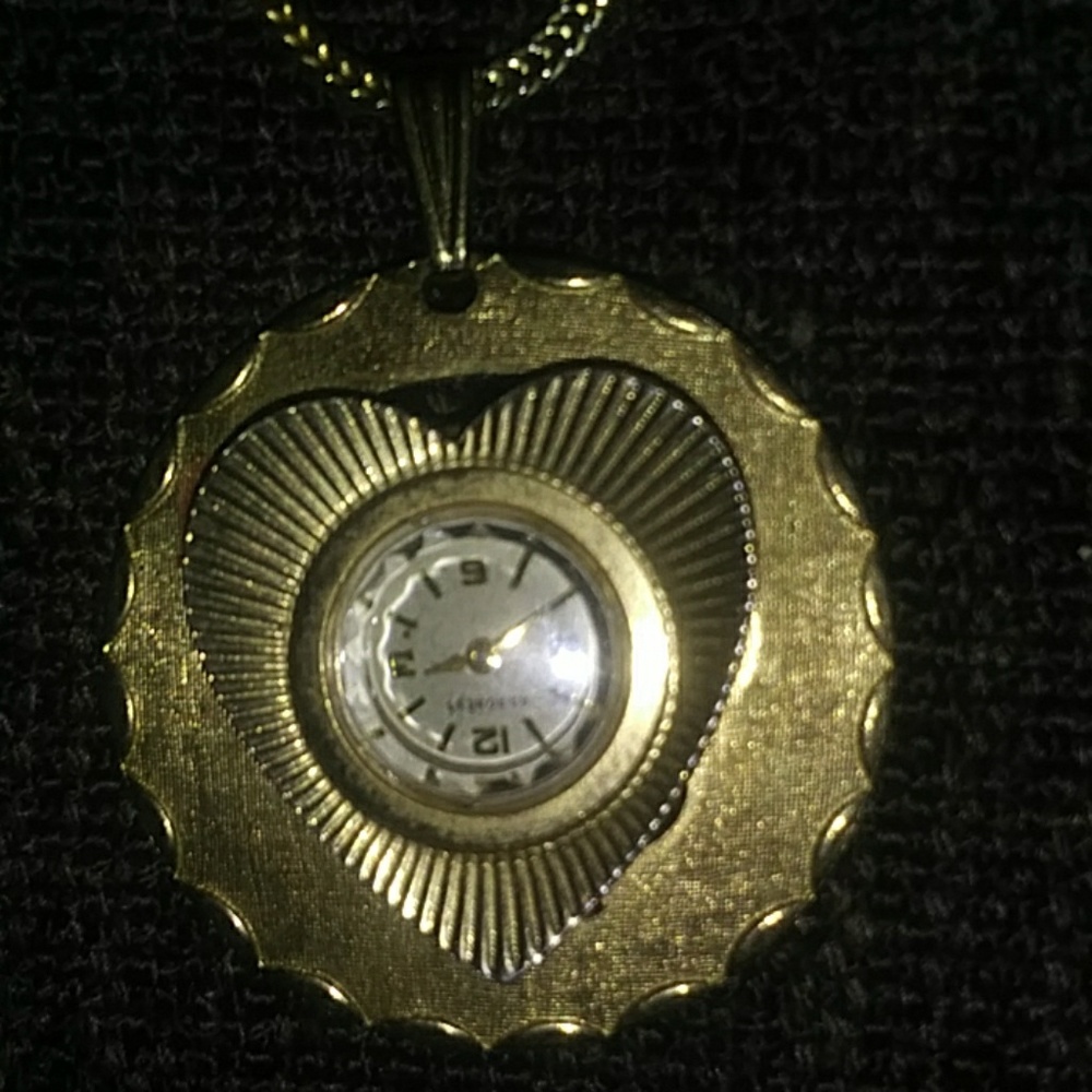 Watch necklace